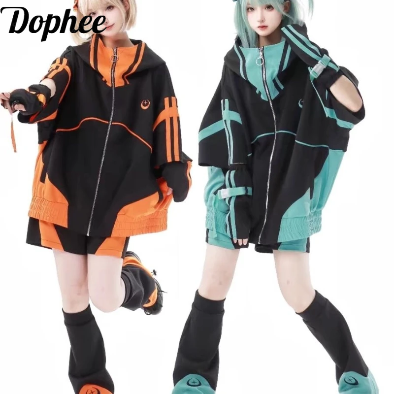 Winter Clothing Online - Dophee Subculture Spice Girls Y2k Sports