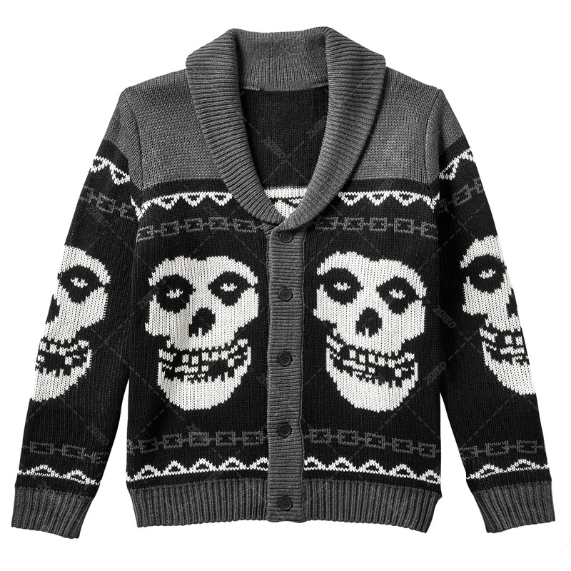 Winter Clothing Uae - Fall/Winter Y2K Portrait Printed Harajuku Sweater