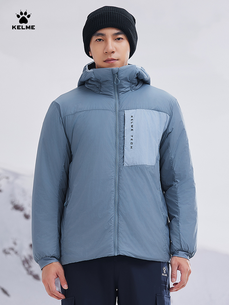 Winter Clothing Uae - Kelme Lightweight Hooded Outdoor Cotton Jacket
