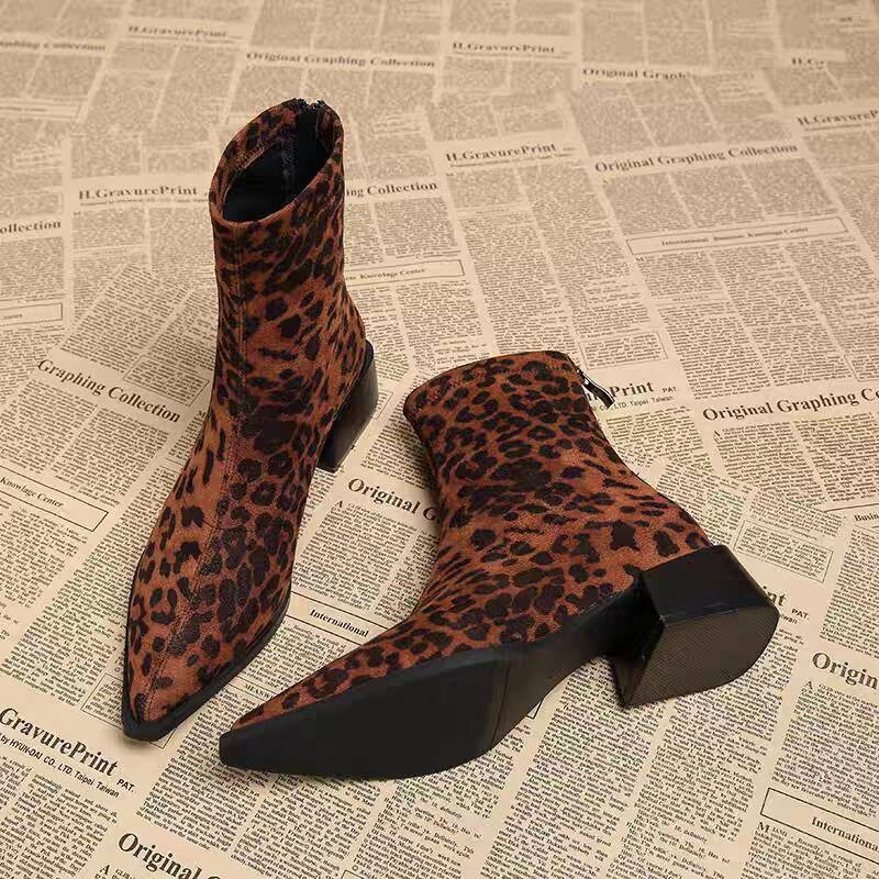 Winter Clothing For Women - New Low Heel Women Mordern Ankle