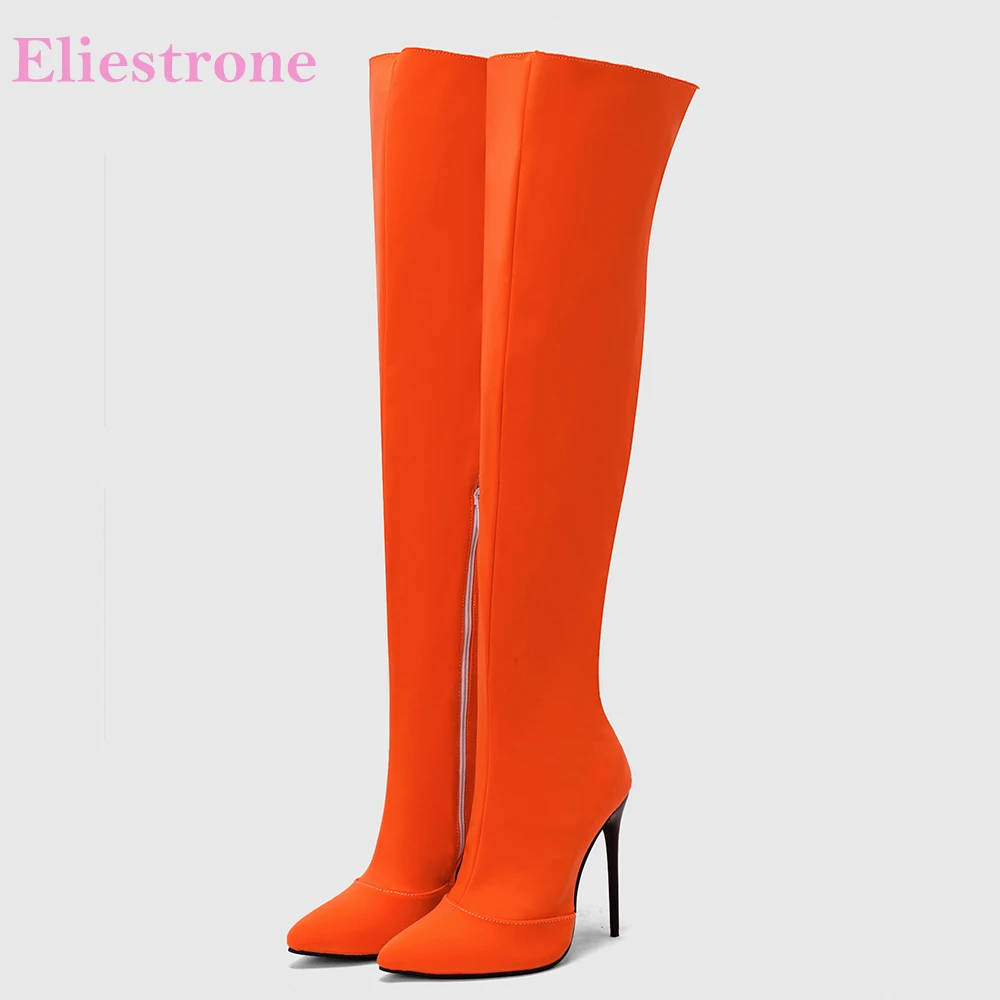 Winter Clothing For Women - New Winter Glamour Orange Yellow Women