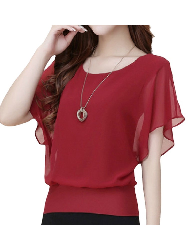 Winter Clothing Factory Outlet - New Summer O Neck Short Sleeve