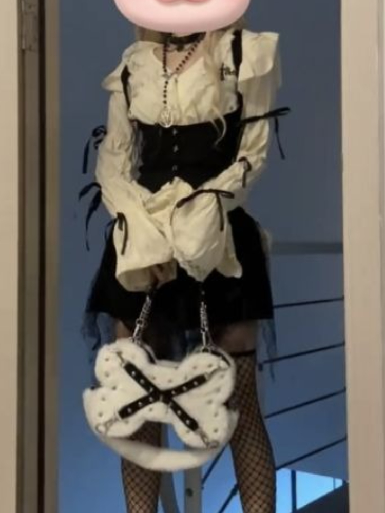 New Subculture Lace Vintage 3  - Winter Clothing For Women 评论和价格