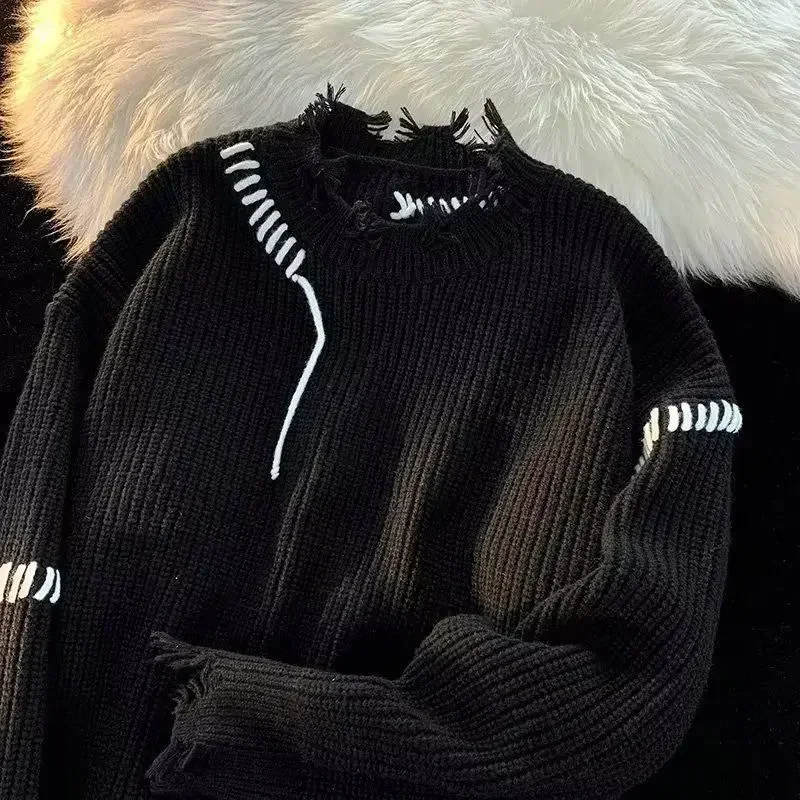 Men's Clothing Pullovers Beige - Winter Clothing Korean 评论和价格