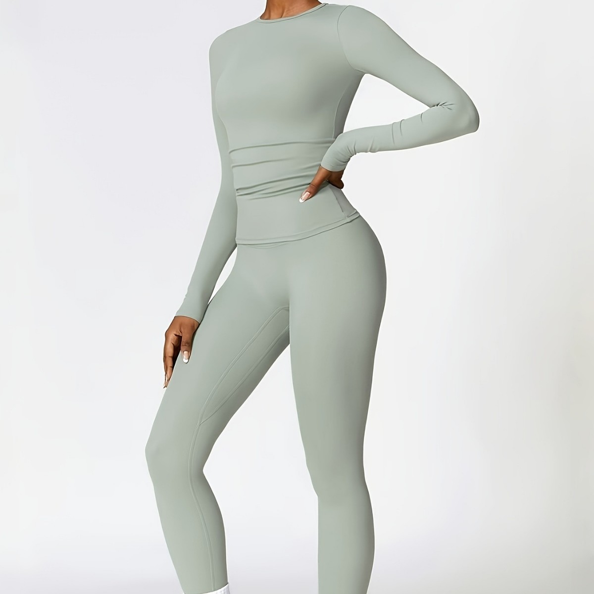 Tight-fitting yoga suit slim l - Winter Clothing For Women 评论和价格