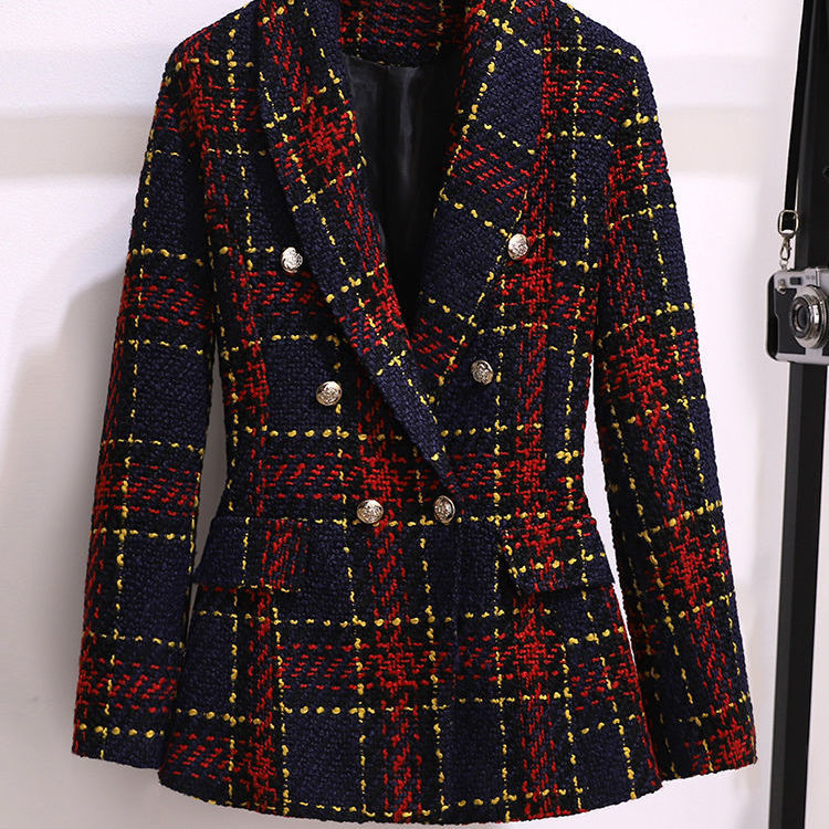 Women Winter Vintage Tweed Kor - Winter Clothing Korean 评论和价格