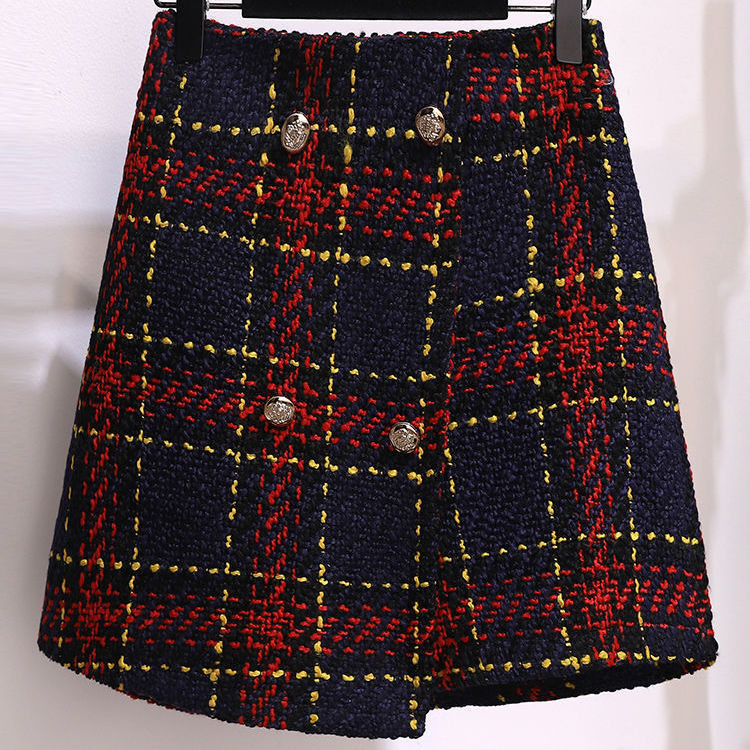 Women Winter Vintage Tweed Kor - Winter Clothing Korean 评论和价格
