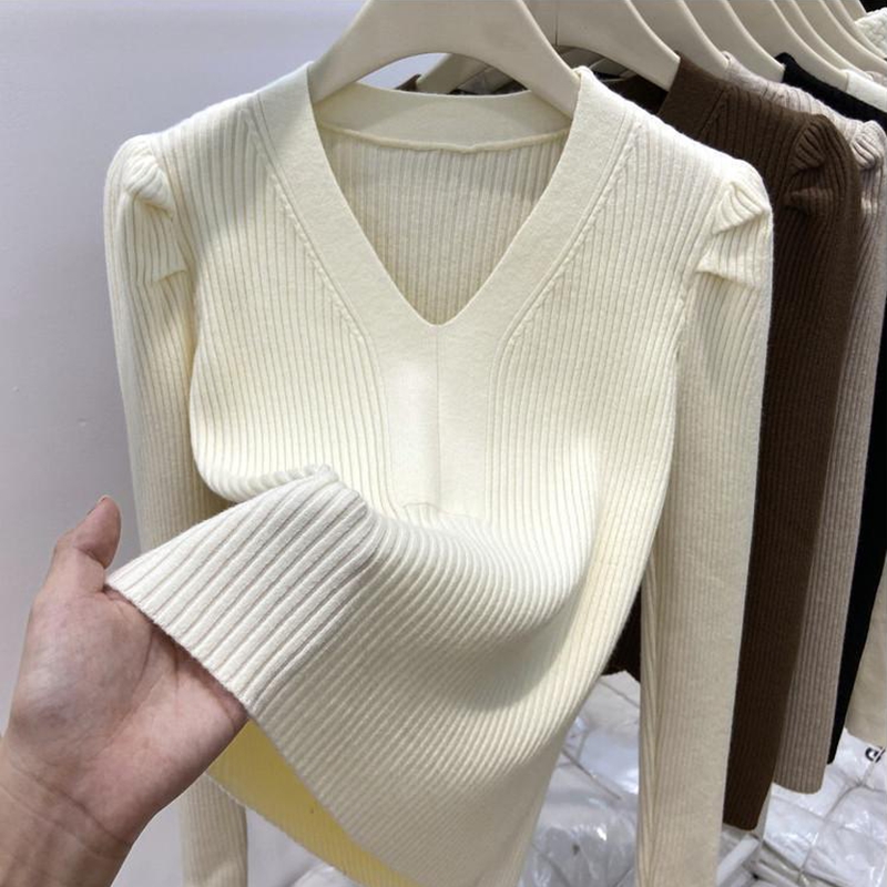 Elegant V Neck Winter Basics S - Winter Clothing Factory Outlet 评论和价格