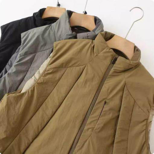 American Retro Techwear Stand  - Padded Vest Gilet 评论和价格