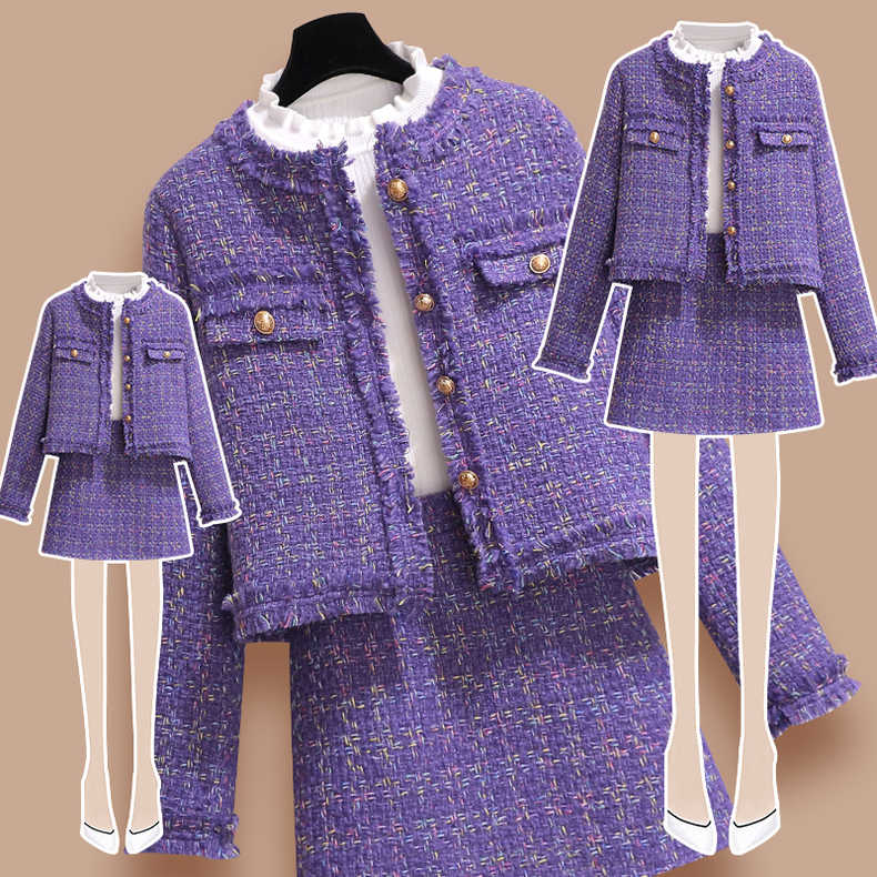 Women Elegant Tweed Fragrant W - Jack Winter Clothing 评论和价格