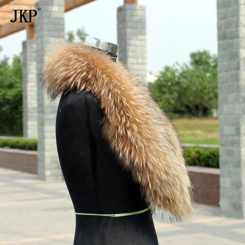 Natural Fur Collar Real raccoo - Winter Clothing Online 评论和价格