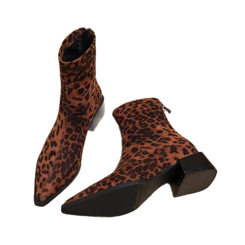 New Low Heel Women Mordern Ank - Winter Clothing For Women 评论和价格