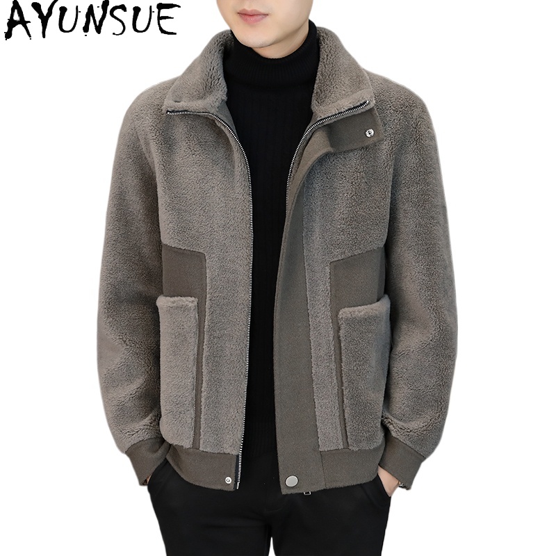 AYUNSUE Winter 100% Wool Coats - Winter Clothing Korean 评论和价格