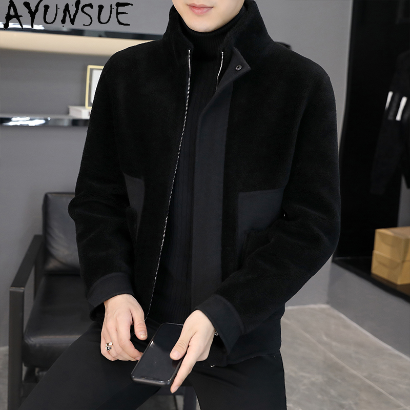 AYUNSUE Winter 100% Wool Coats - Winter Clothing Korean 评论和价格