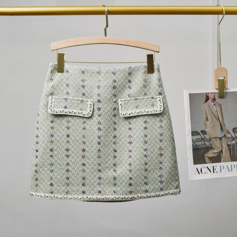 Women Elegant Tweed Luxury Sui - Jack Winter Clothing 评论和价格