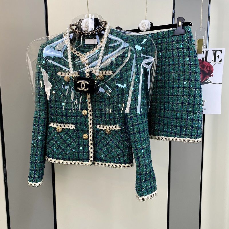 Women Elegant Vintage Tweed Fr - Jack Winter Clothing 评论和价格