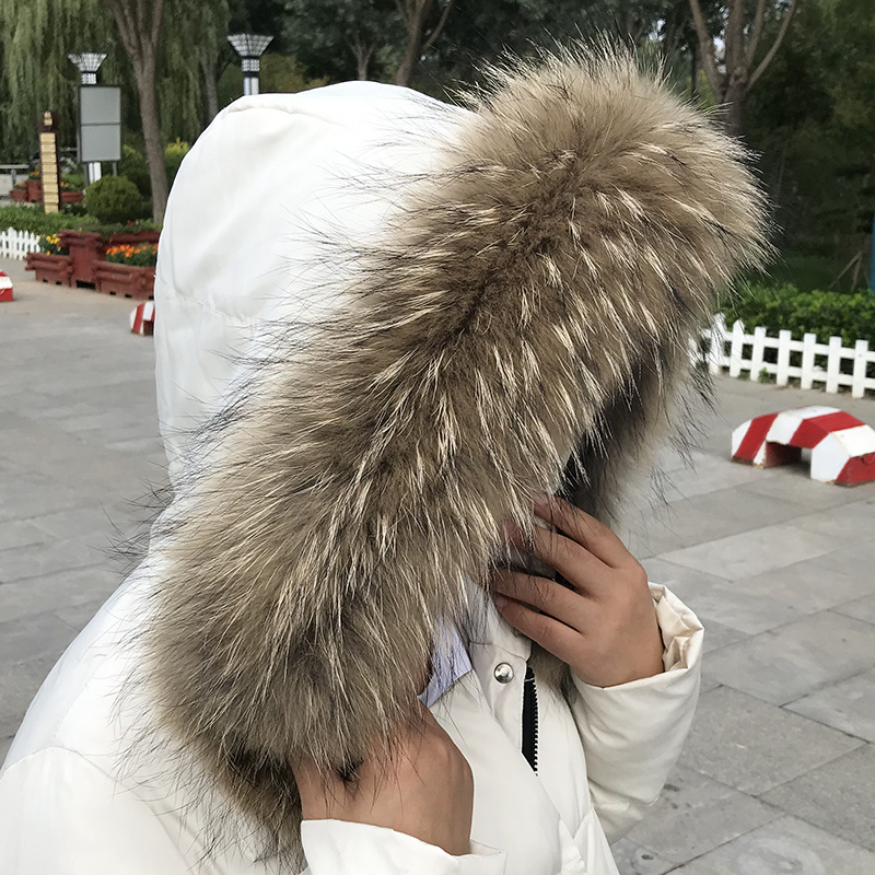 Real Fur Collar for Coat Parka - Winter Clothing Online 评论和价格