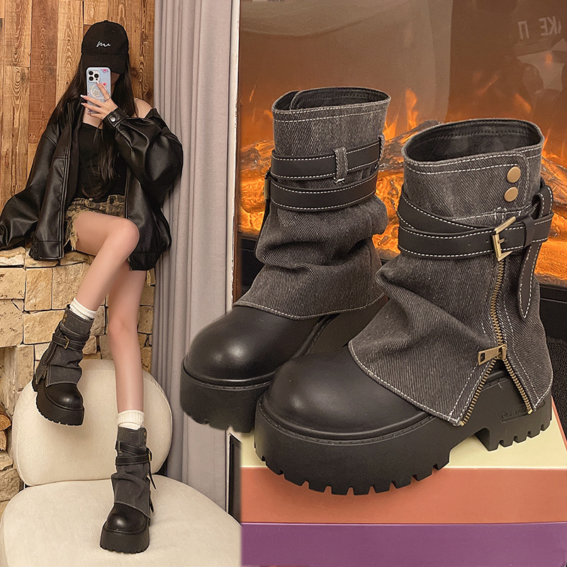 Ankle Boots for Women Cowboy F - Winter Clothing For Women 评论和价格