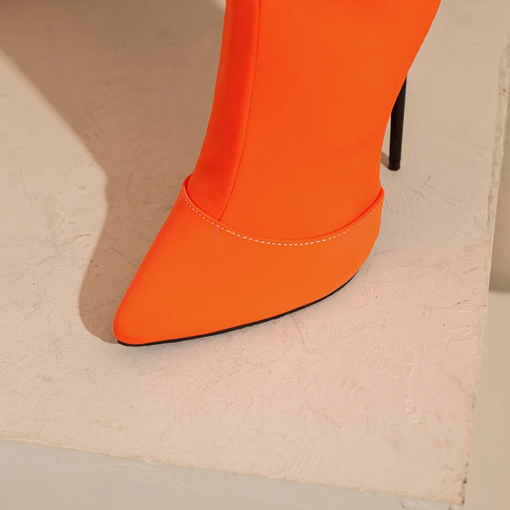 New Winter Glamour Orange Yell - Winter Clothing For Women 评论和价格