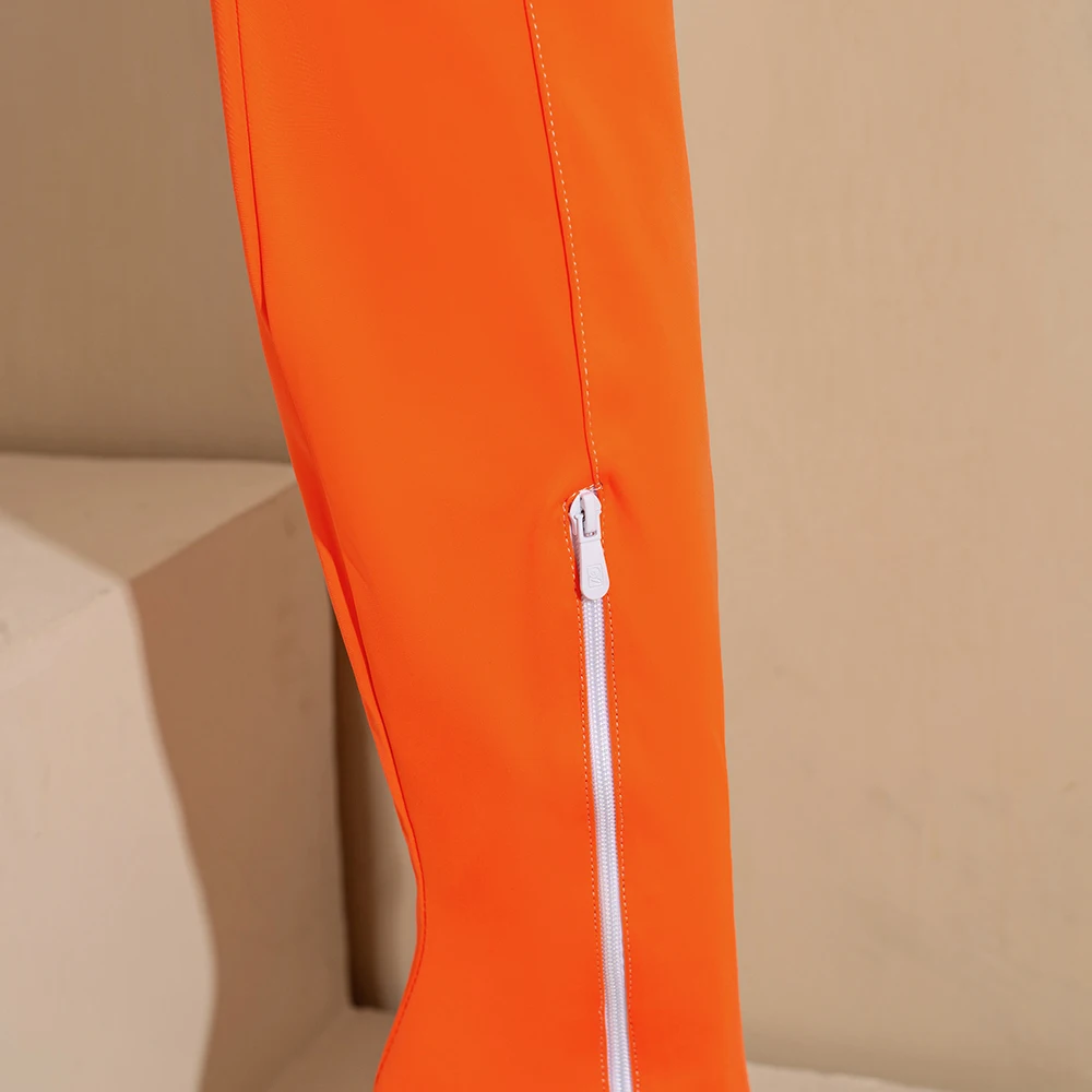 New Winter Glamour Orange Yell - Winter Clothing For Women 评论和价格