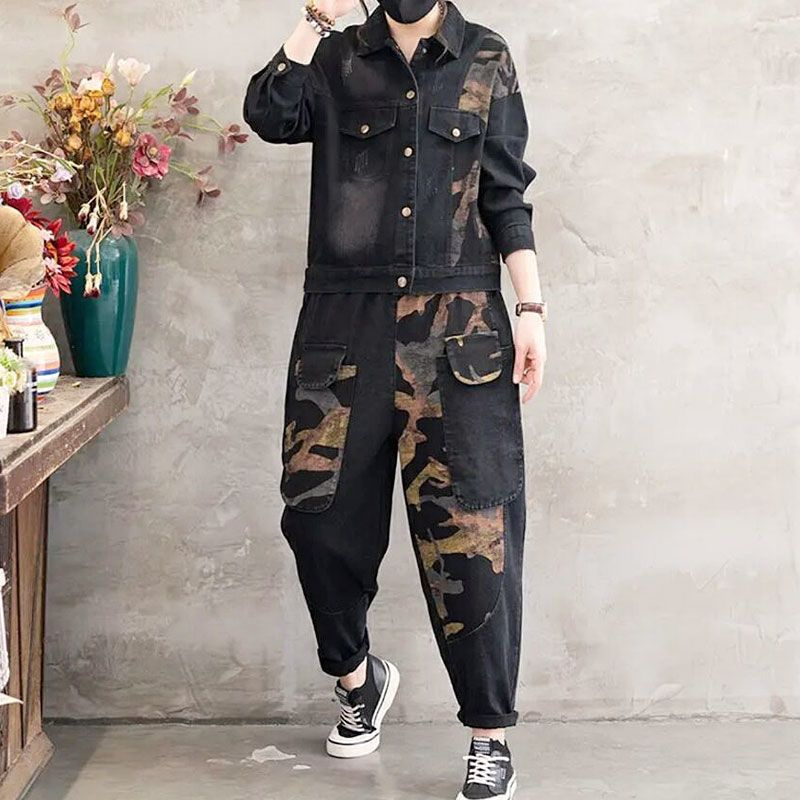 2025 Autumn Denim jacket Suits - Winter Clothing Women Sale 评论和价格