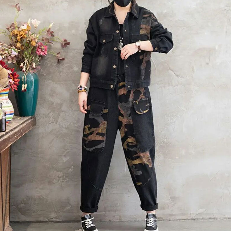 2025 Autumn Denim jacket Suits - Winter Clothing Women Sale 评论和价格