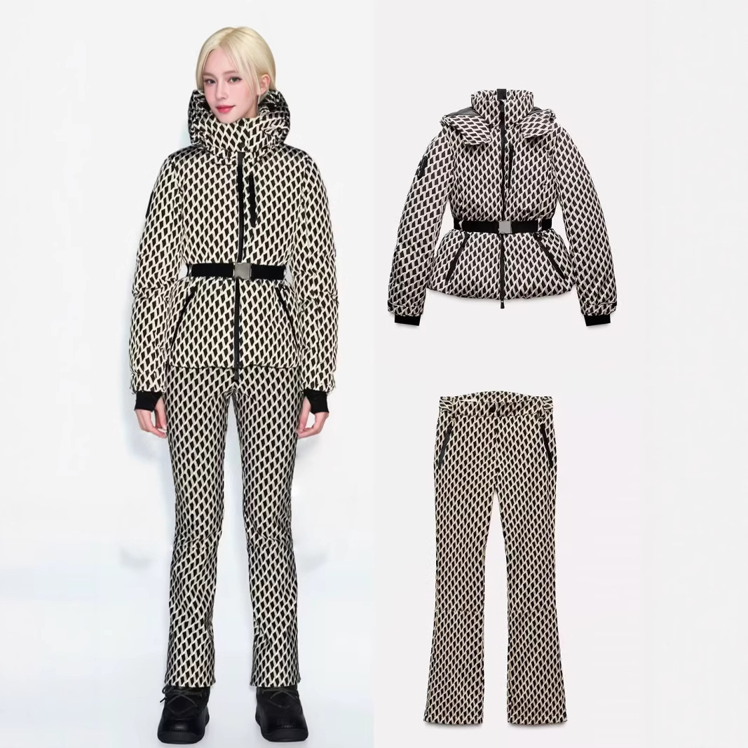 Winter Two Piece Skiing Set Ho - Winter Clothing Online 评论和价格