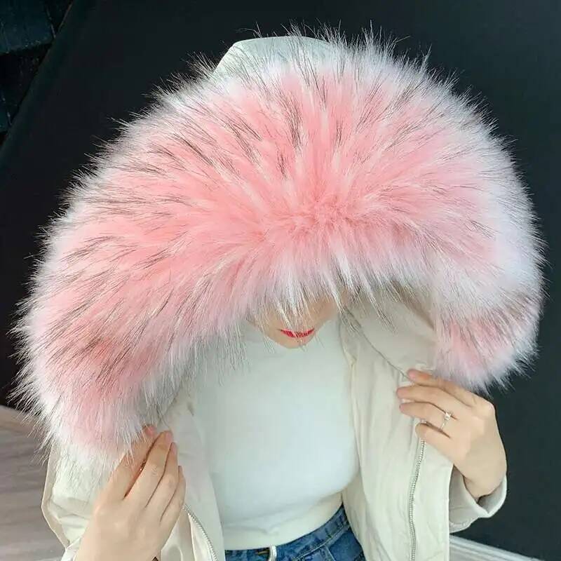 Detachable Faux Fur Collar Ext - Winter Clothing Online 评论和价格