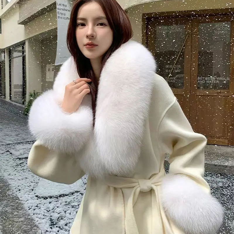 2025 Real Fox Fur Collar Winte - Winter Clothing Online 评论和价格
