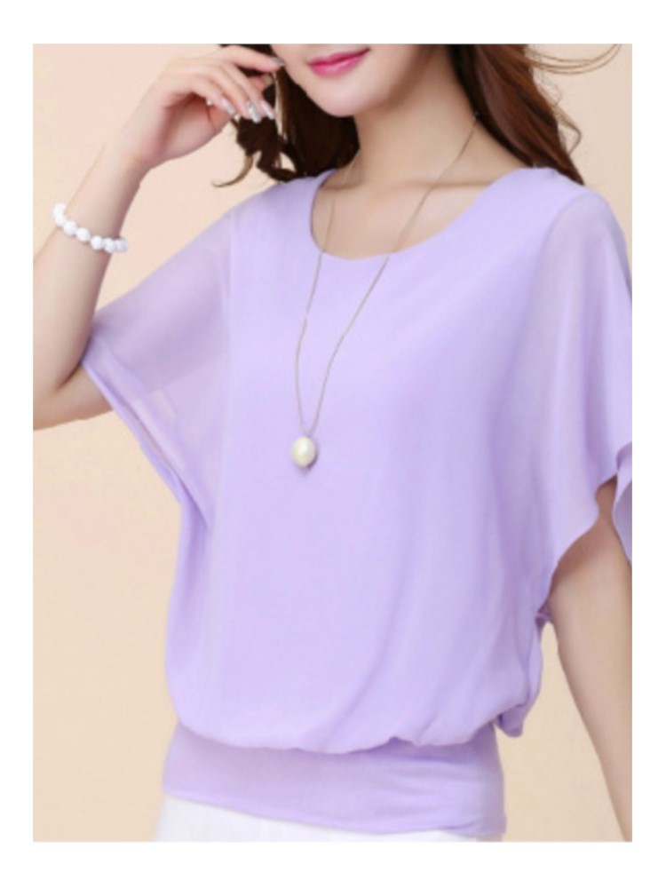 New Summer O Neck Short Sleeve - Winter Clothing Factory Outlet 评论和价格