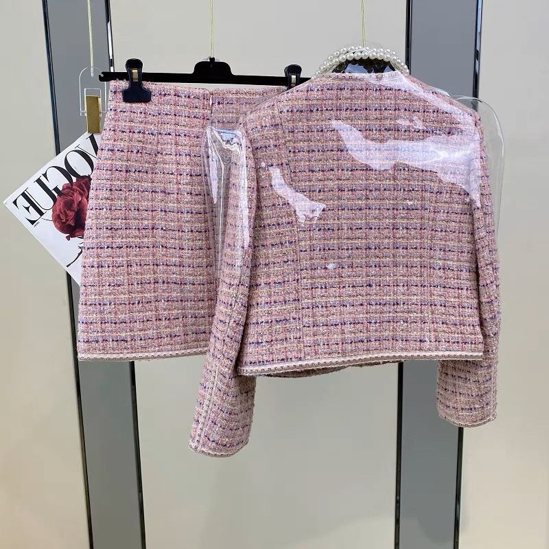 Women Elegant Vintage Tweed Fr - Jack Winter Clothing 评论和价格